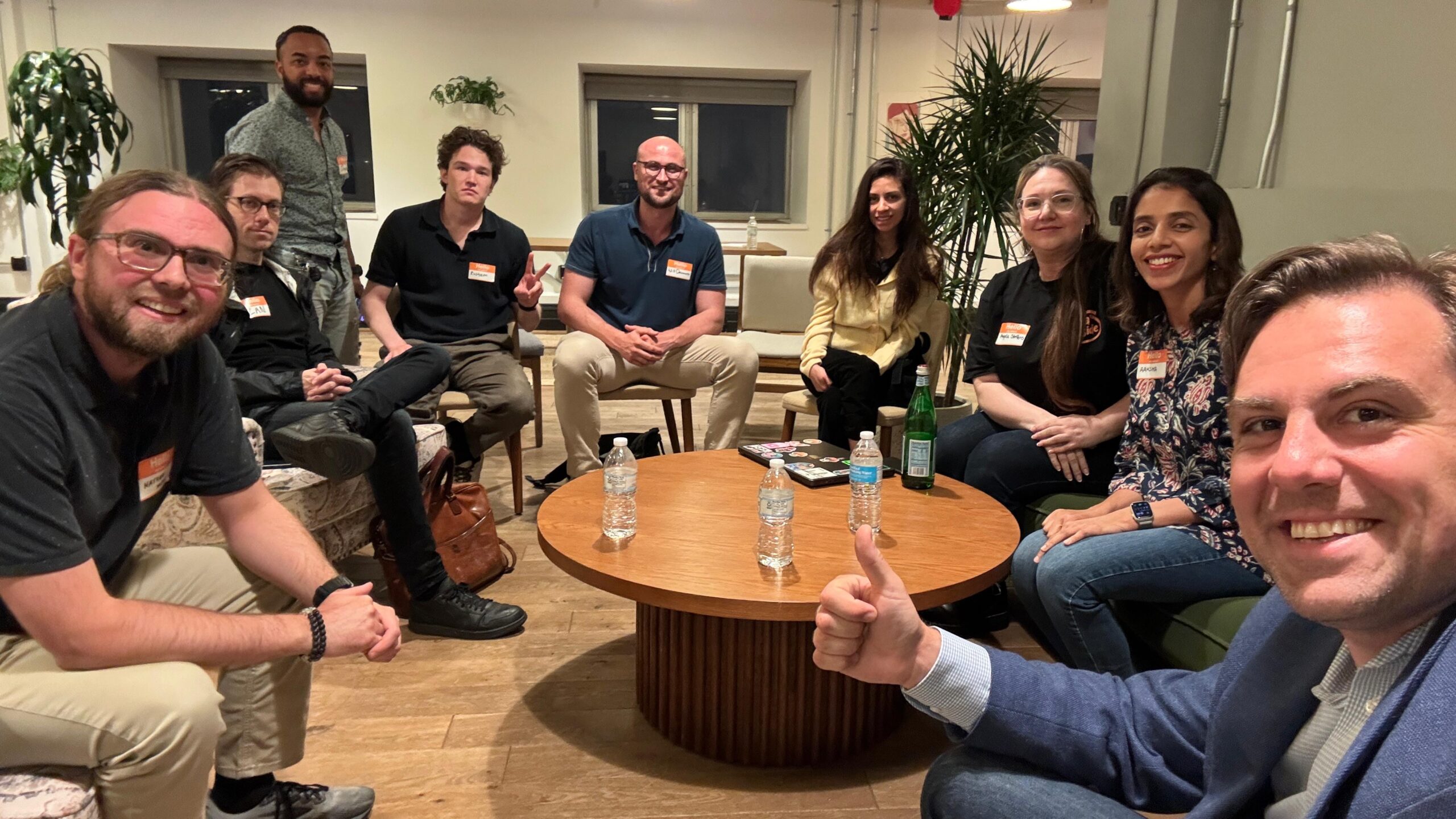 Olivier Club members gathering